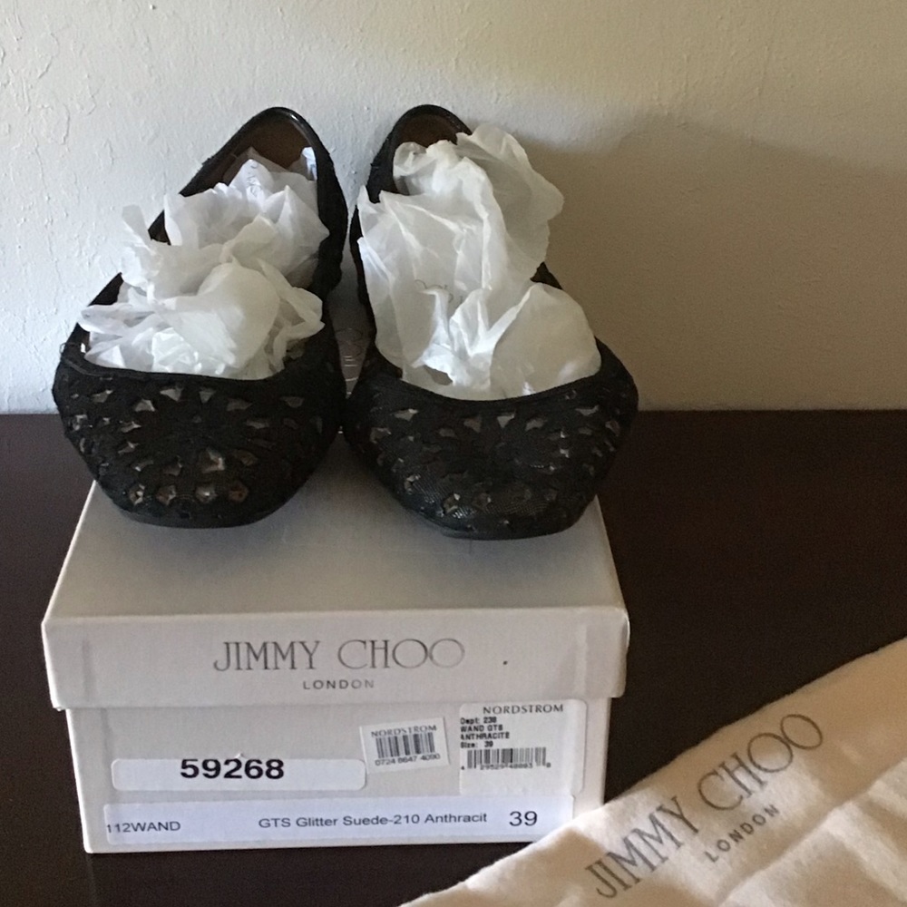 Jimmy Choo Punched Flats
